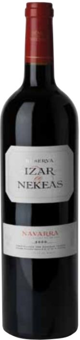 Nekeas IZAR de Flagship-Wine Jg. 2016 Cabernet Sauvignon, Merlot und Tempranillo 18 Monate in neuen franz. Barriques von Nekeas