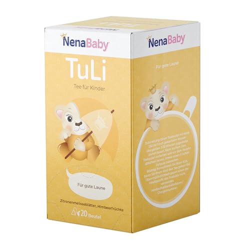 NeNaBaby TuLi Tee für Babys und Kleinkinder - für gute Laune | Natürlich | 20 Pyramidenbeutel von NenaBaby