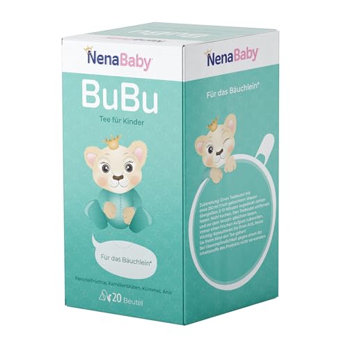 NenaBaby BuBu Tee für Babys und Kleinkinder - für das Bäuchlein 40g| l | Für Kinder und Erwachsene - | 20 Pyramidenbeutel von NenaBaby