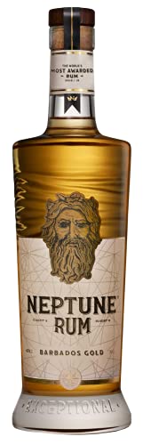 Neptune Rum Barbados Gold, International preisgekrönter Rum 2018/19, 70 cl von Neptune Rum