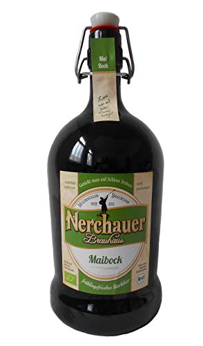 Nerchauer BIO-Bier "Maibock" 1,0 Liter Krugflasche von Nerchauer Bio-Brauspezialitäten