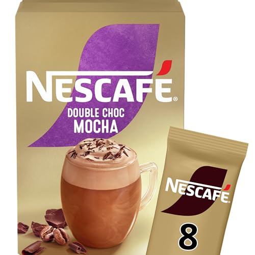 Nescafe Gold Double Choc Mokka-Instant-Kaffeebeutel, 8 x 20,9 g von Nescafe Gold