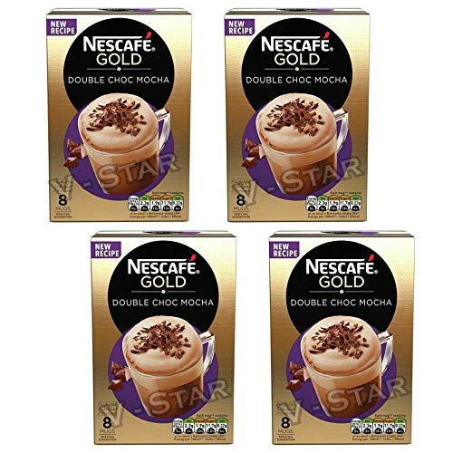 4 X NESCAFE GOLD MIX COFFEE BOXES FRESH STOCK (Double Chocolate Mocha) von Nescafe