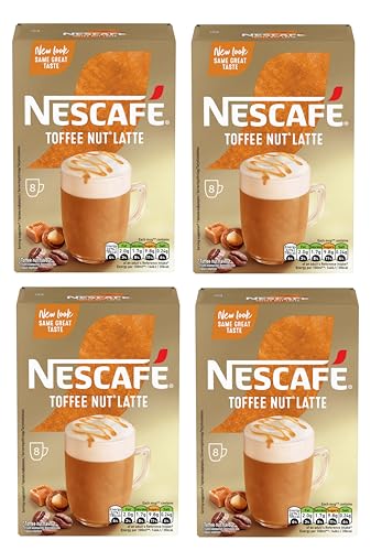 4 X NESCAFE GOLD MIX COFFEE BOXES FRESH STOCK (Toffee Nut Latte) von Nescafe