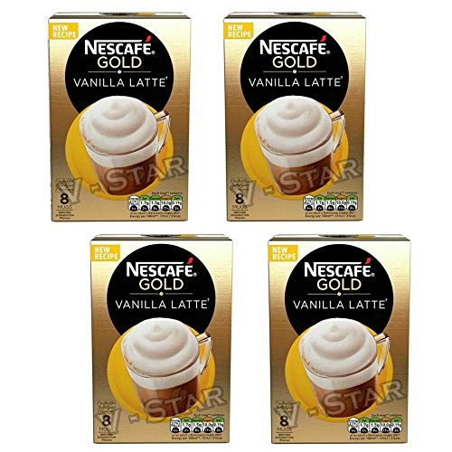 4 X NESCAFE GOLD MIX COFFEE BOXES FRESH STOCK (Vanilla Latte) von Nescafe
