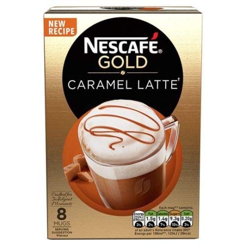 8 MUGS NESCAFE GOLD COLLECTION DIFFERENT FLAVORS - (Caramel Latte) von Nescafe