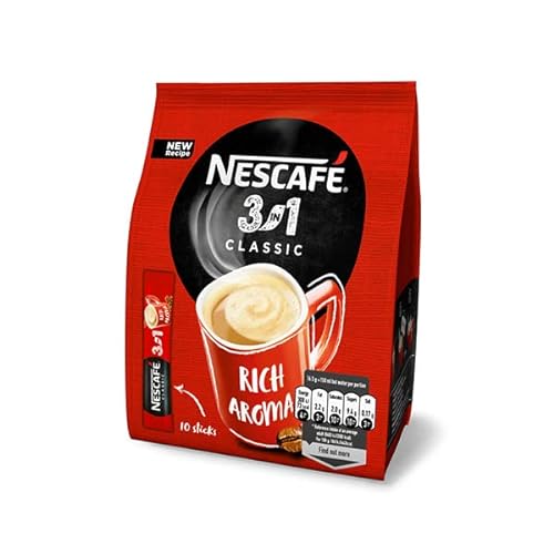 Instant Coffee Nescafé Classic 3in1 (Tasche, 10x16,5g) von Nescafe