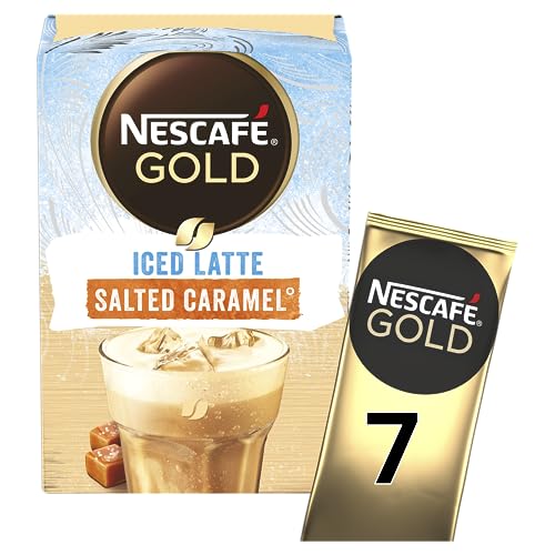 NESCAFÉ Gold Iced Salted Caramel Latte 7 Portionen von Nescafe