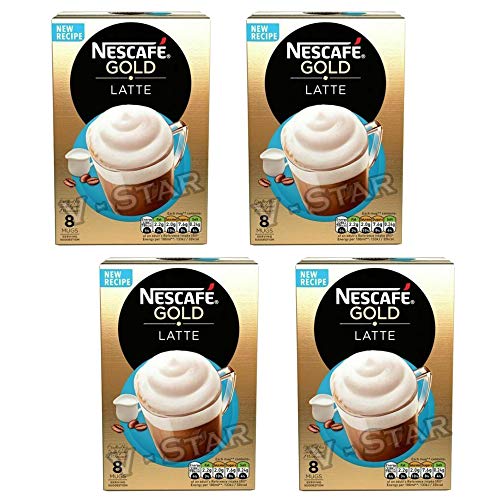 Nescafe 4 X Nescafe Gold Mix Kaffee Boxes Frisch Stock von Nescafe