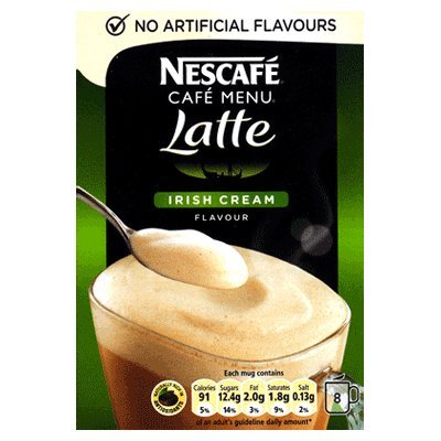 Nescafe Cafe Menu Latte Irish Cream Sachets 8 x 23g von Nescafé