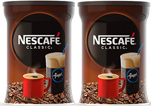 Nescafe Classic Frappe 2x 200 g , Instantkaffee, Eiskaffee, griechischer Kaffee, Frappé Greece (400 g) von Nescafe
