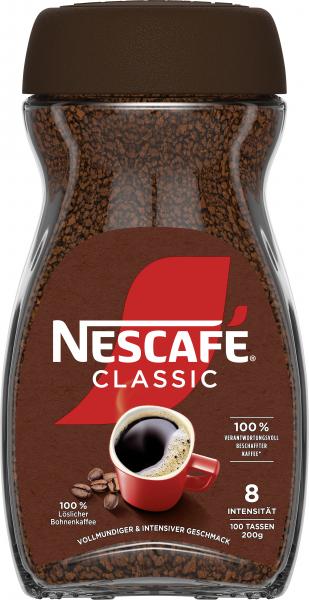 Nescafé Classic löslicher Bohnenkaffee Nescafé Classic löslicher Bohnenkaffee von Nescafé