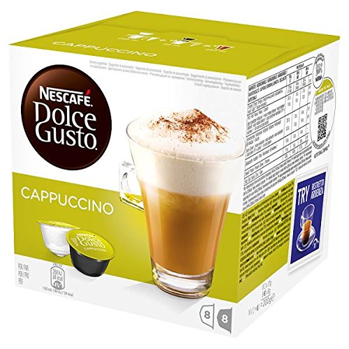 Nescafé Dolce Gusto Cappuccino Kaffeepads 16 Kapseln (Packung mit 3 x 8s) von Nescafé