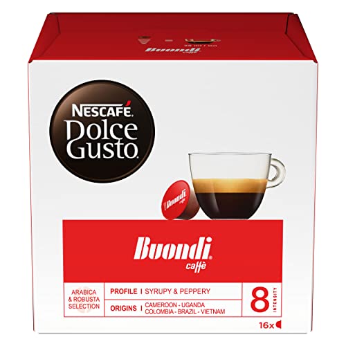 Nescafé Dolce Gusto Espresso Buondi, Bondi, Kaffee, Kaffeekapsel, 16 Kapseln von NESCAFÉ Dolce Gusto