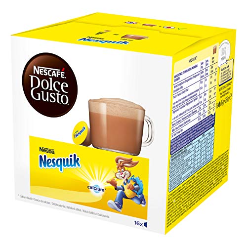 Nescafé Dolce Gusto Nesquik, Kakao, Schokolade, 6er Pack, 6 x 16 Kapseln von NESCAFÉ DOLCE GUSTO