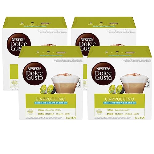 Nescafe Dolce Gusto Skinny Cappuccino 16 Pods 4 Stück Nescafe Dolce Gusto Skinny Cappuccino 16 Pods 4 Stück von NESCAFÉ DOLCE GUSTO