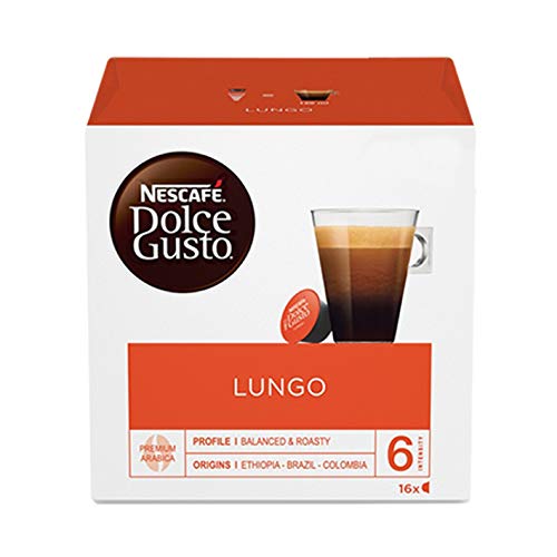Nescafe Dolce Gusto Spezialitäten in Kapselform - Caffé Lungo von NESCAFÉ Dolce Gusto