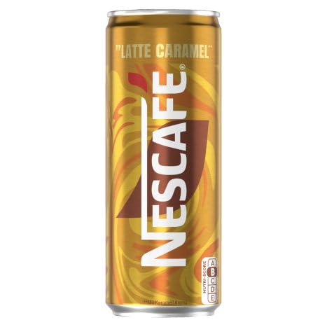 Nescafe Eiskaffee Caramel Dosen 12x250ml (Versand nur nach Österreich) von Nescafe