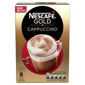 Nescafe Instant Cappuccino in einzelnen Taschen, 3 Packungen von Nescafé