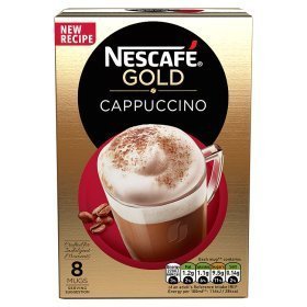 Nescafe Instant Cappuccino in einzelnen Taschen, 3 Packungen Nescafe Instant Cappuccino in einzelnen Taschen, 3 Packungen von Nescafe