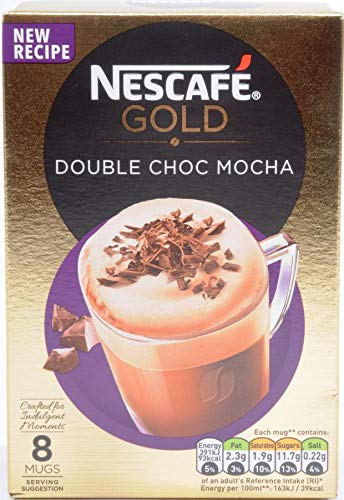 Nescafe Sachet Range (Double Chocolate Mokka, 2 x 8 Stück) von Nescafe