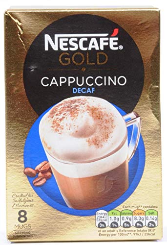 Nescafe Sachet Range (Gold Cappuccino Decaff, 2 x 8 Stück) von Nescafe