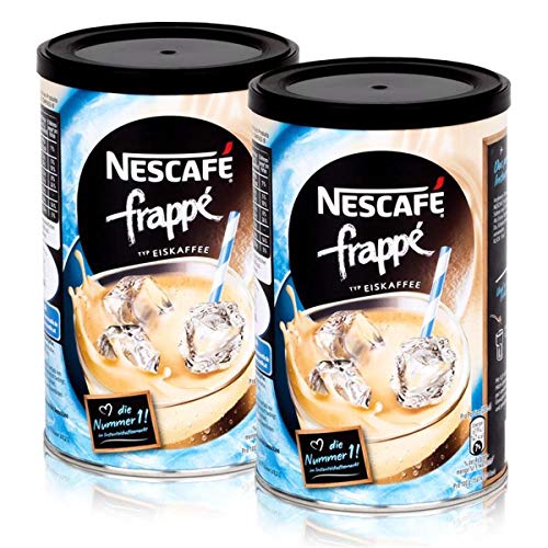 Nescafé frappé Typ Eiskaffee 275g - Getränkepulver mit Instant Kaffee (2er Pack) von NESCAFÉ