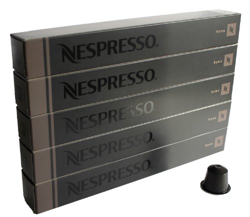Nespresso 50 Roma-Kapseln Espresso Lungo Nestlé Nespresso 50 Roma-Kapseln Espresso Lungo Nestlé von Nespresso