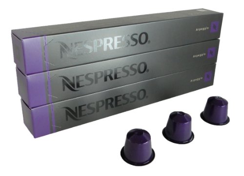 Nespresso Arpeggio, 3 Stangen à 10 Kapseln, 30 Kapseln von Nespresso