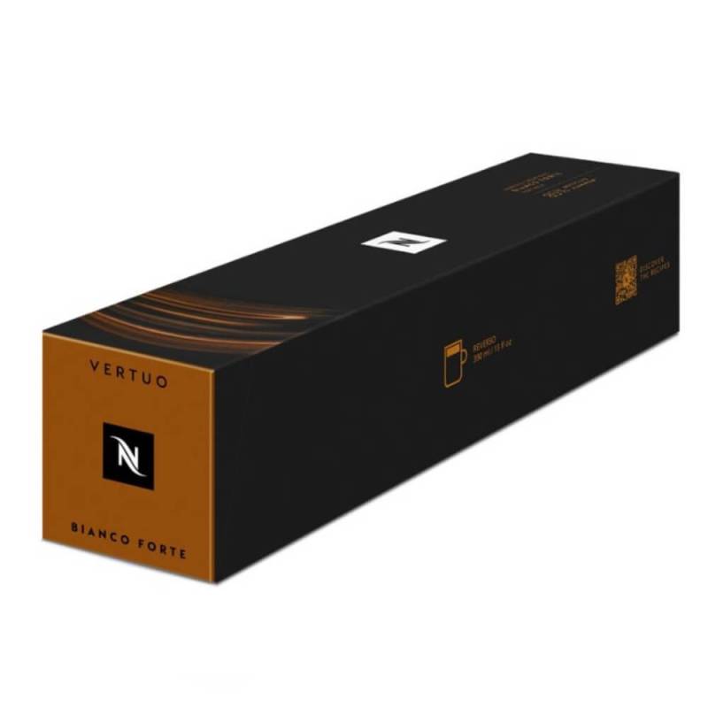 Nespresso Bianco Forte  Vertuo Line 10 Signature Kaffeekapseln  230ml Intensiv & vollmundig von Nespresso