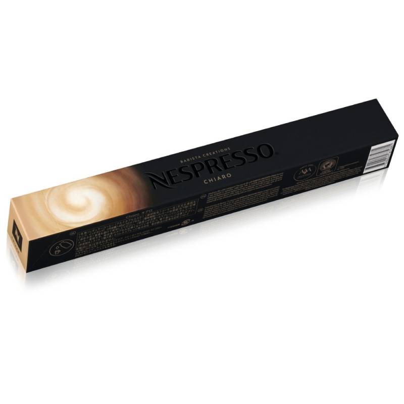 Nespresso Chiaro Original Line 10 Milchrezepte Kaffeekapseln Braun 40 ml Für süße und geschmeidige Rezepte mit Milch von Nespresso