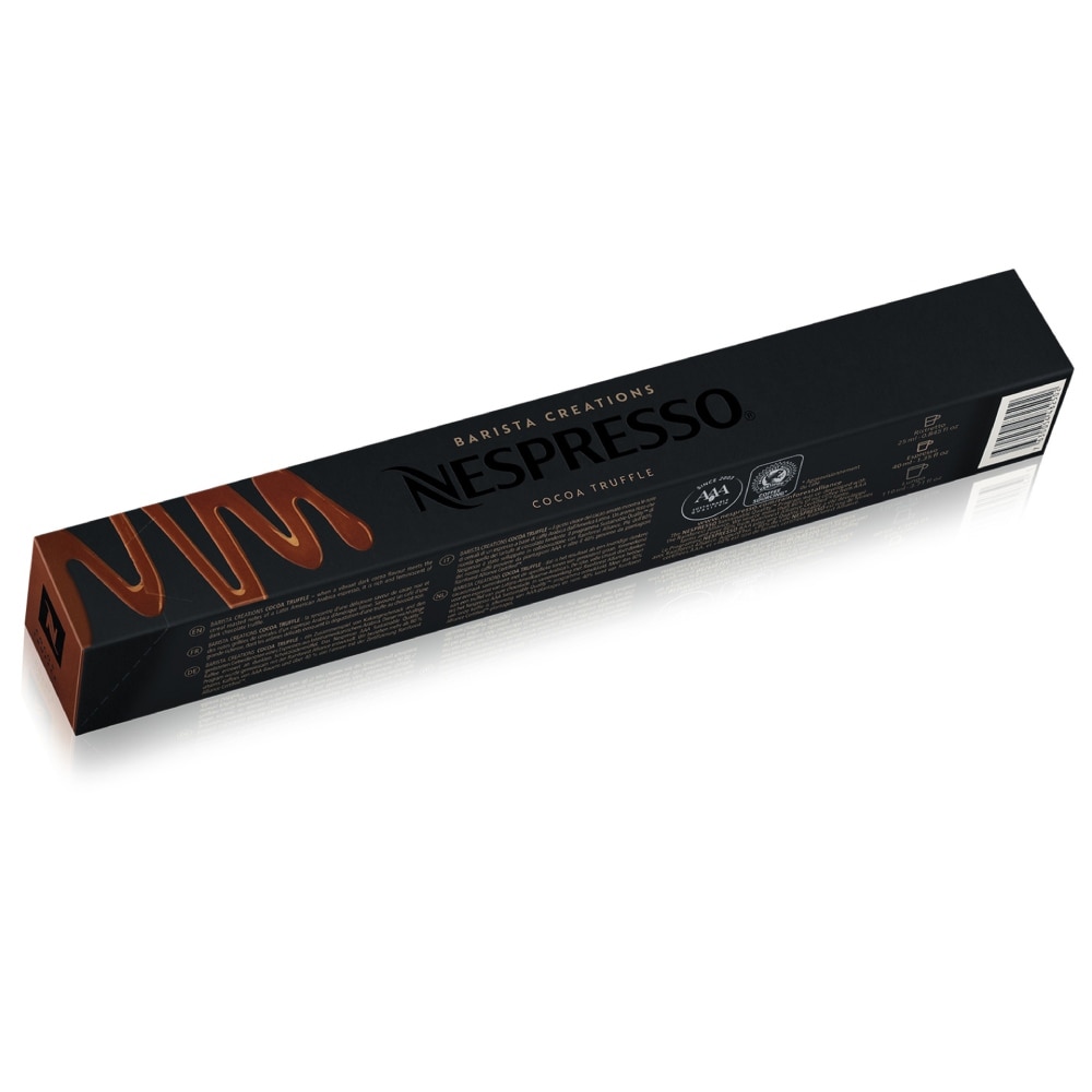 Nespresso Cioccolatino Original Line 10 Milchrezepte Kaffeekapseln Braun 40 ml Cremig mit Schokoladenaroma Nespresso Cioccolatino Original Line 10 Milchrezepte Kaffeekapseln Braun 40 ml Cremig mit Schokoladenaroma von Nespresso