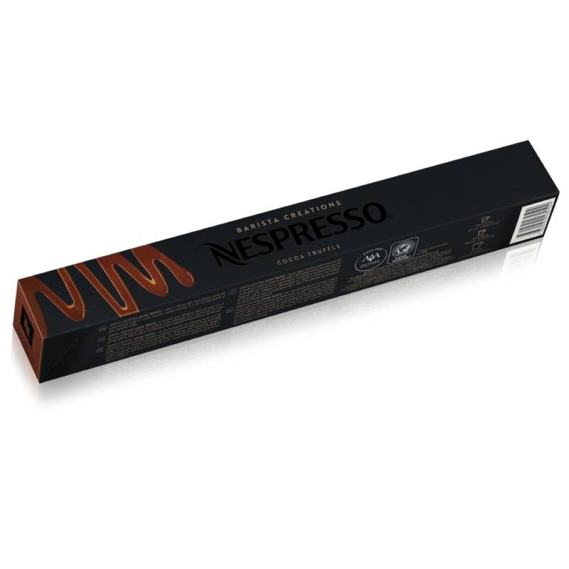 Nespresso Cioccolatino Original Line 10 Milchrezepte Kaffeekapseln Braun 40 ml Cremig mit Schokoladenaroma von Nespresso