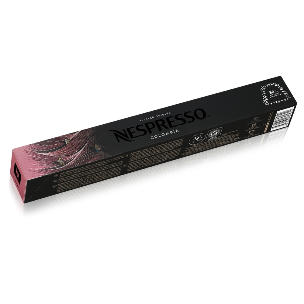Nespresso Colombia Original Line 10 Lungo Kaffeekapseln Rosa 110 ml Fruchtig & aromatisch Nespresso Colombia Original Line 10 Lungo Kaffeekapseln Rosa 110 ml Fruchtig & aromatisch von Nespresso