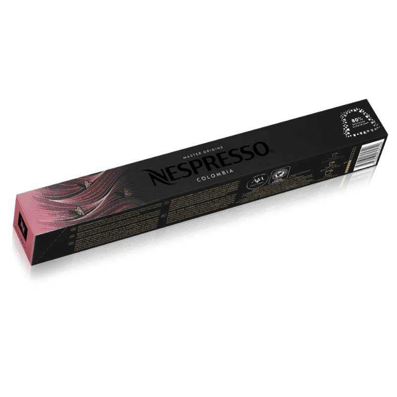Nespresso Colombia Original Line 10 Lungo Kaffeekapseln Rosa 110 ml Fruchtig & aromatisch von Nespresso