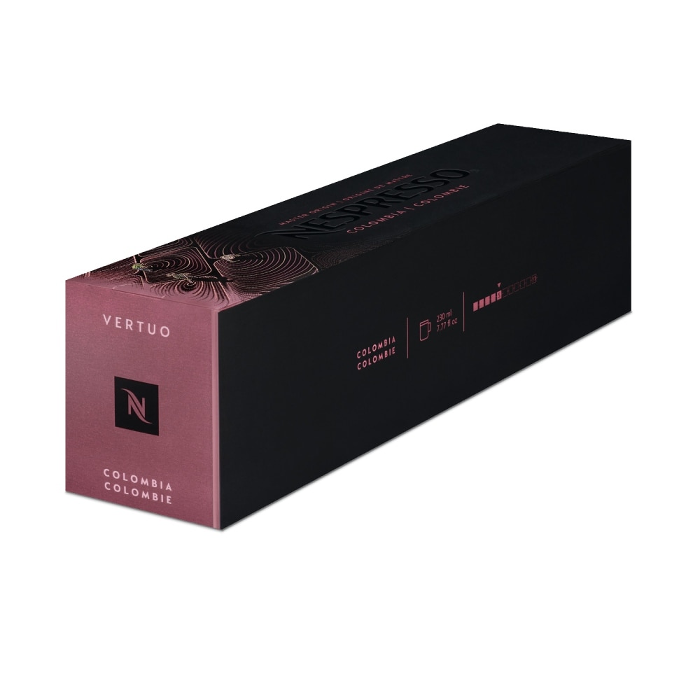 Nespresso Colombia Vertuo Line 10 Signature Kaffeekapseln Rot 230ml Noten roter Beeren Nespresso Colombia Vertuo Line 10 Signature Kaffeekapseln Rot 230ml Noten roter Beeren von Nespresso