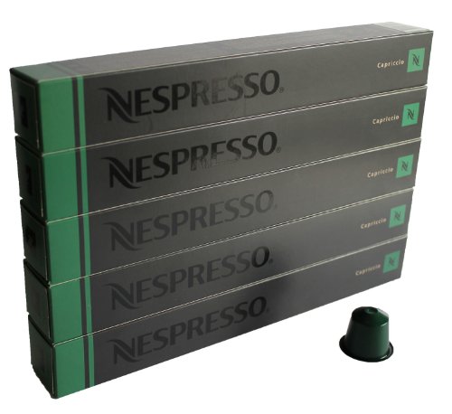 Nespresso Espresso Capriccio, 5er Pack, 5 x 10 Kapseln von NESPRESSO