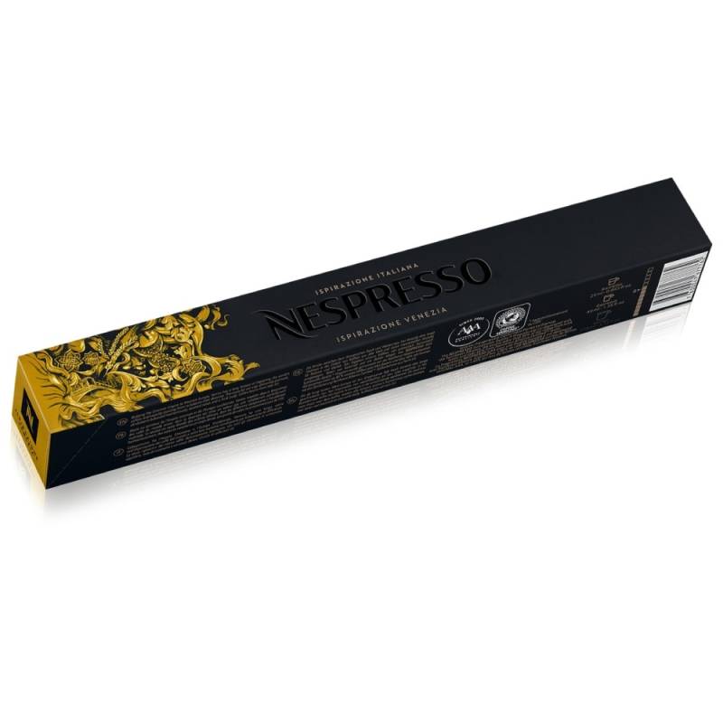 Nespresso Ispirazione Venezia Original Line 10 Espresso Kaffeekapseln Gelb 40 ml Harmonisch & vollmundig von Nespresso
