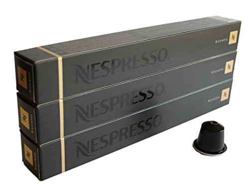NESPRESSO ORIGINAL , Ristretto, dunkle Röstung, 30 Kaffeekapseln von Nespresso