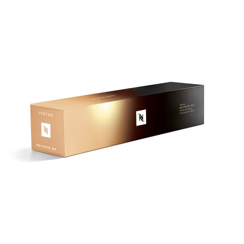 Nespresso Melozio Go Vertuo Line 10 Signature Kaffeekapseln Beige 230ml Sanft & ausgewogen von Nespresso