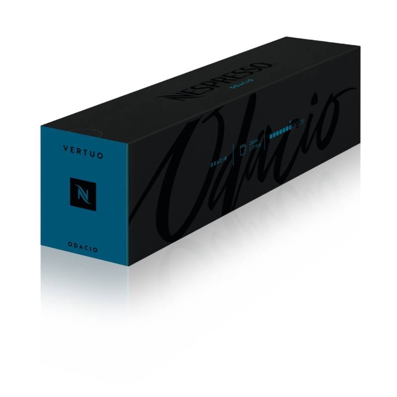Nespresso Odacio Vertuo Line 10 Signature Kaffeekapseln Blau 230ml Kühn & lebhaft von Nespresso