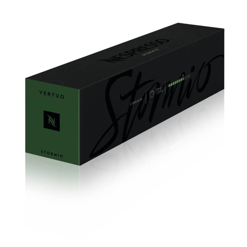 Nespresso Stormio Vertuo Line 10 Signature Kaffeekapseln Grün 230ml Intensiv & kraftvoll von Nespresso