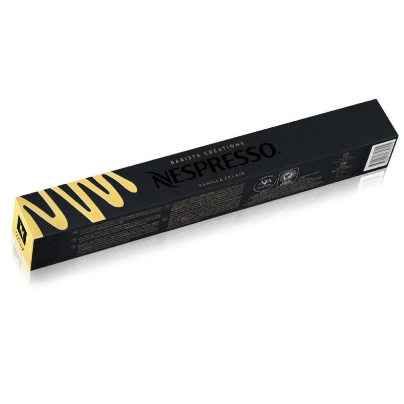 Nespresso Vaniglia Original Line 10 Milchrezepte Kaffeekapseln Creme 40 ml Cremig mit Vanillearoma von Nespresso