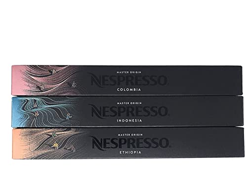 Nespresso - Sortimentspackung - 30 Kapseln - Indonesien - Kolumbien - Äthiopien - Natural Tastes Mix von Nespresso
