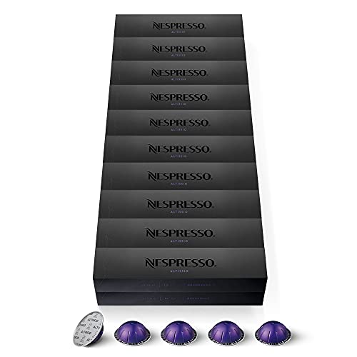 Nespresso Vertuo Altissio Kaffeekapseln, Intensität 9, für Espresso 40 ml, 200 Kapseln (20 x 10 Stück) von Nespresso