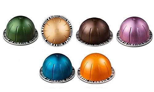 Nespresso Vertuo Mug Selection Kaffeepads mit langem Haltbarkeitsdatum Kapseln Stormio Intenso Odacio Melozio Elvazio Giornio 60 Pads 6 Hüllen Nespresso Vertuo Mug Selection Kaffeepads mit langem Haltbarkeitsdatum Kapseln Stormio Intenso Odacio Melozio Elvazio Giornio 60 Pads 6 Hüllen von Nespresso