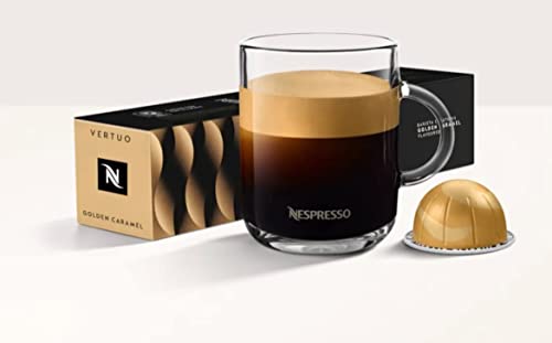 Nespresso VertuoLine Barista Creations Flavoured Golden Caramel, 20 Kapseln von Nespresso