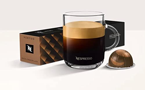 Nespresso VertuoLine Barista Creations Flavoured Rich Chocolate, 20 Kapseln von Nespresso