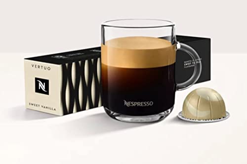 Nespresso VertuoLine Barista Creations Flavoured Sweet Vanilla, 20 Kapseln von Nespresso