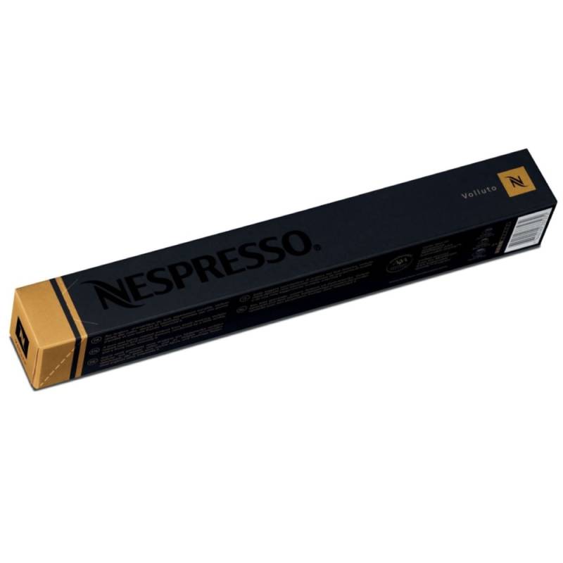 Nespresso Volluto Original Line 10 Espresso Kaffeekapseln Gold 40 ml Süß & leicht von Nespresso